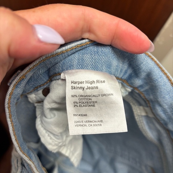 Reformation Harper High Rise Skinny Jeans - Picture 10 of 11